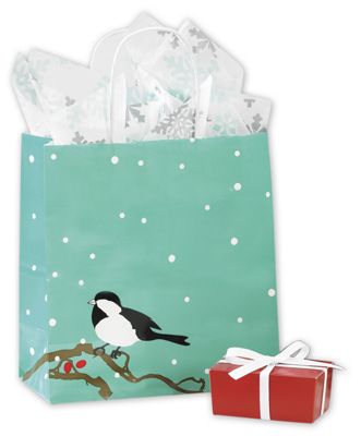 Snow Bird Shoppers, 10 x 5 x 10 1/2' - Gifts Baskets Wholesale Supplies Shop