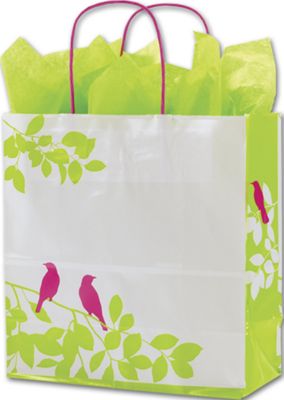 Spring Tweets Shoppers, 10 x 5 x 10 1/2' - Gifts Baskets Wholesale Supplies Shop