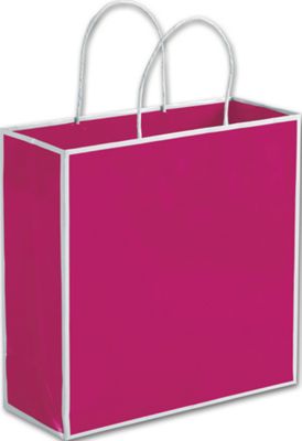 Fillmore Fuchsia Shoppers, 10 x 4 x 10' - Gifts Baskets Wholesale Supplies Shop