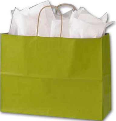 Aloe Color on Kraft Shoppers, 16 x 6 x 12 1/2' - Gifts Baskets Wholesale Supplies Shop