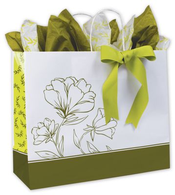La Fleur Shoppers, 16 x 6 x 12 1/2' - Gifts Baskets Wholesale Supplies Shop