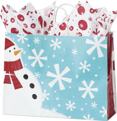 Whimsy Winter Shoppers, 16 x 6 x 12 1/2' - Gifts Baskets Wholesale Supplies Shop