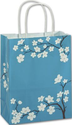 Blooming Beauty Shoppers, 8 1/4x4 3/4x10 1/2', Mini Pack - Gifts Baskets Wholesale Supplies Shop