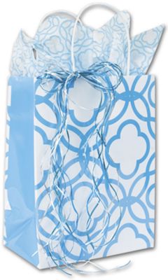 Bella Shoppers, 8 1/4 x 4 3/4 x 10 1/2', Mini Pack - Gifts Baskets Wholesale Supplies Shop