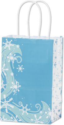Fresh Powder Shoppers, 5 1/4 x 3 1/2 x 8 1/4', Mini Pack - Gifts Baskets Wholesale Supplies Shop