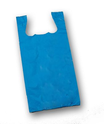 Royal Unprinted T-Shirt Bags, 11 1/2 x 7 x 23' - Gifts Baskets Wholesale Supplies Shop