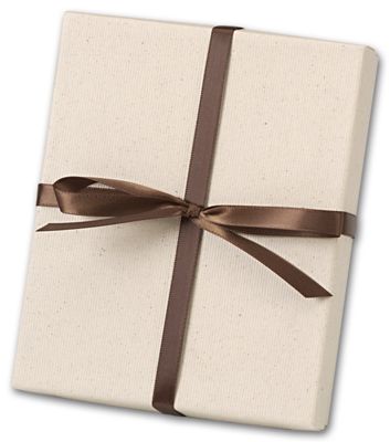Double Face Chocolate Satin Ribbon, 3/8' x 100 Yds - Gifts Baskets Wholesale Supplies Shop