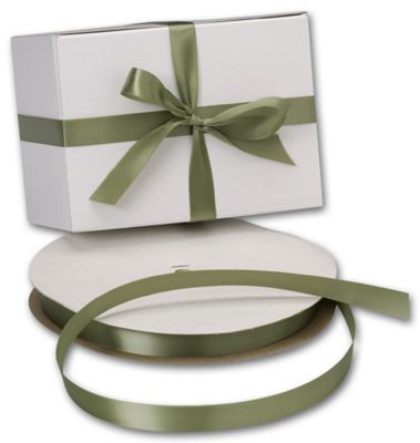 Double Face Willow Satin Ribbon, 5/8' x 100 Yds - Gifts Baskets Wholesale Supplies Shop