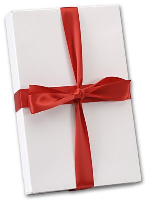 Double Face Red Satin Ribbon, 1 1/2' x  50 Yds - Gifts Baskets Wholesale Supplies Shop