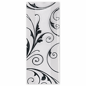 Black Jewel Cello Bags, 5 x 3 x 11 1/2