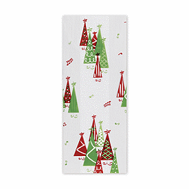 Rockin' Christmas Tree Cello Bags, 4 x 2 1/2 x 9 1/2