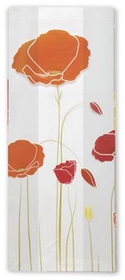 Poppin' Poppies Cello Bags, 5 x 3 x 11 1/2' - Gifts Baskets Wholesale Supplies Shop