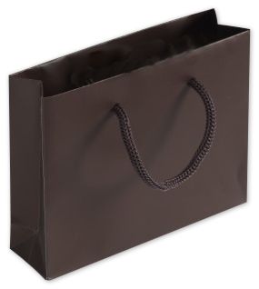 Chocolate Matte Laminated Mini Euro-Totes