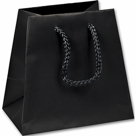 Black Matte Laminated Inverted Trapezoid Euro-Shoppers