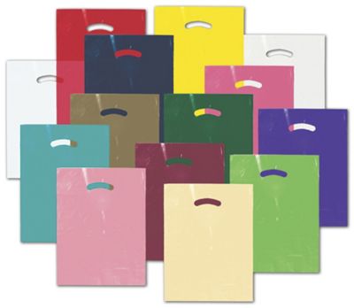 Die-Cut Handle Bags, Custom Printed 1 Color/2 Sides
