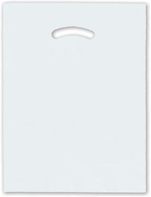Clear Die-Cut Handle Bag, 12 x 15' - Gifts Baskets Wholesale Supplies Shop