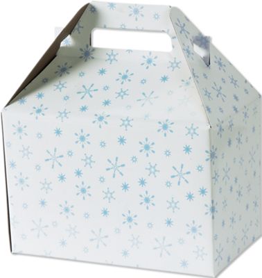 Fresh Powder Gable Boxes, 8 x 4 7/8 x 5 1/4' - Gifts Baskets Wholesale Supplies Shop