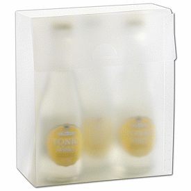 Frosted Gusset Boxes, 8 x 3 1/2 x 7'
