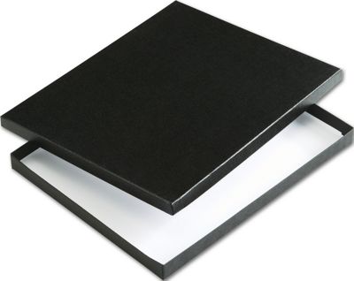 Black Photo Boxes, 8 1/2 x 10 1/2 x 1/2' - Gifts Baskets Wholesale Supplies Shop