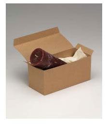 Kraft One-Piece Gift Boxes, 10 x 5 x 4' - Gifts Baskets Wholesale Supplies Shop