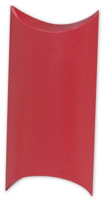 Satin Red Pillow Boxes, 7 x 5 x 2' - Gifts Baskets Wholesale Supplies Shop