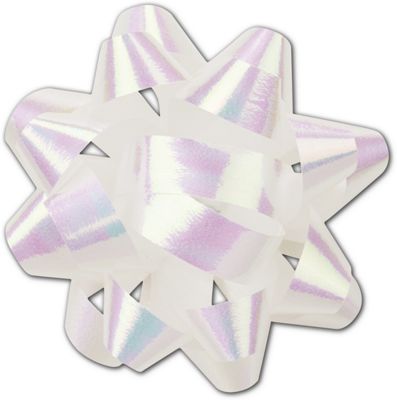 Iridescent Jewelers Size Star Bow, 16 Loops, 1 1/4