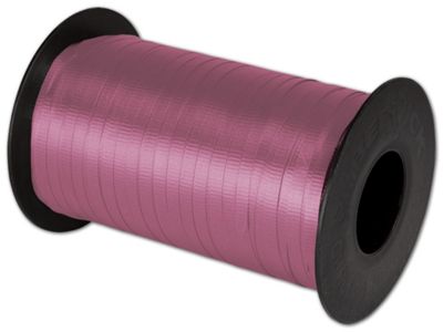 Splendorette Curling Rose Pink Ribbon, 3/16' x 500 Yds - Gifts Baskets Wholesale Supplies Shop