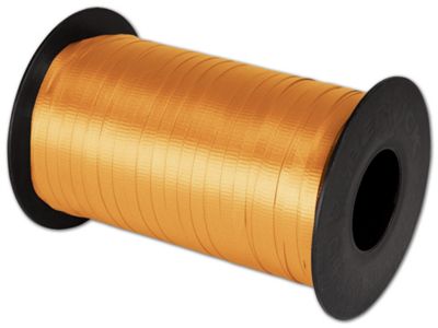 Splendorette Curling Tropical Orange Ribbon - Gifts Baskets Wholesale Supplies Shop