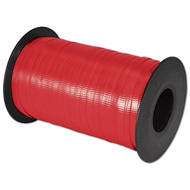 Splendorette Curling Cherry Red Ribbon, 3/16