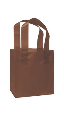 Chocolate Frosted High Density Shoppers - Gifts Baskets Wholesale Supplies Shop