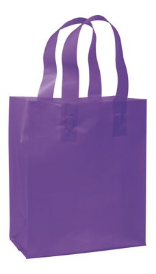 Grape Frosted High Density Shoppers, 8 x 4 x 10' - Gifts Baskets Wholesale Supplies Shop