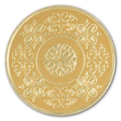 Gold Medallion Seals, 1 7/8' - Gifts Baskets Wholesale Supplies Shop