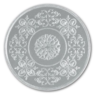 Silver Medallion Seals, 1 7/8