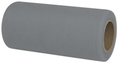 Tulle Charcoal Ribbon, 6' x 25 Yds - Gifts Baskets Wholesale Supplies Shop
