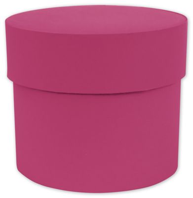 Fuchsia Mod Boxes, 5 x 4 1/4' - Gifts Baskets Wholesale Supplies Shop