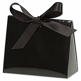 Black Gloss Purse Style Gift Card Holders