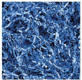 Blue Crinkle Cut Fill - Gifts Baskets Wholesale Supplies Shop