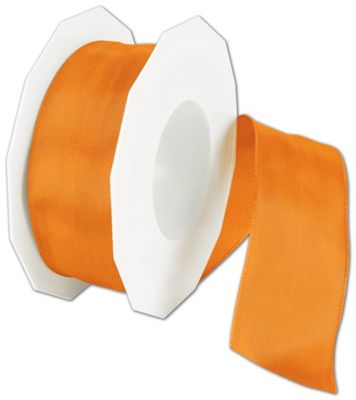Wire-Edge Lyon Mandarin Ribbon, 1 1/2' x 27 Yds - Gifts Baskets Wholesale Supplies Shop