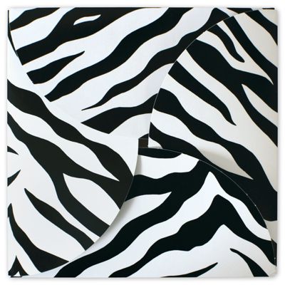 Zebra Gift Card Folders, 6 x 6' - Gifts Baskets Wholesale Supplies Shop