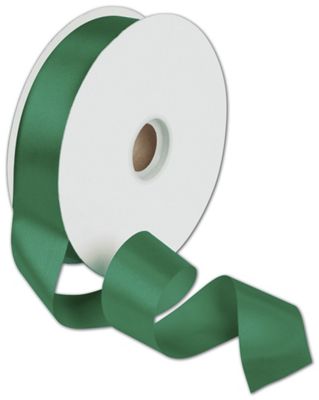 Dyna Holiday Green Satin Ribbon, 1 3/8' x 100 Yds - Gifts Baskets Wholesale Supplies Shop