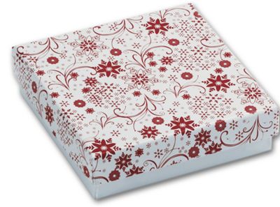 Magical Merriment Jewelry Boxes, 3 1/2 x 3 1/2 x 1' - Gifts Baskets Wholesale Supplies Shop
