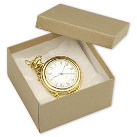 Natural Kraft Jewelry Boxes, 3 1/2 x 3 1/2 x 2