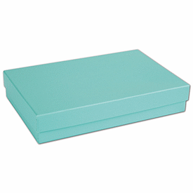 Aqua Jewel Jewelry Boxes, 5 7/16 x 3 1/2 x 1