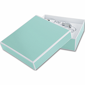 Mission Bay Blue Jewelry Boxes, 5 x 5 x 1 1/2