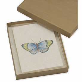 Natural Kraft Jewelry Boxes, 6 x 5 x 1