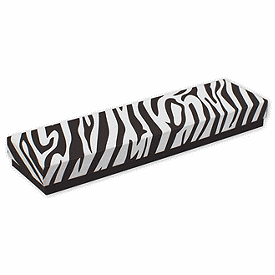 Zebra Jewelry Boxes, 8 x 2 x 7/8