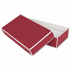 Bridge Red Jewelry Boxes, 9 x 4 1/2 x 2