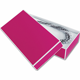 Fillmore Fuchsia Jewelry Boxes, 9 x 4 1/2 x 2