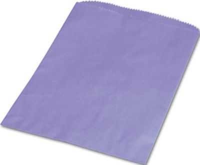 Purple Paper Merchandise Bags, 6 1/4 x 9 1/4' - Gifts Baskets Wholesale Supplies Shop