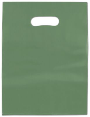 Hunter Frosted High Density Merchandise Bags, 9 x 12' - Gifts Baskets Wholesale Supplies Shop
